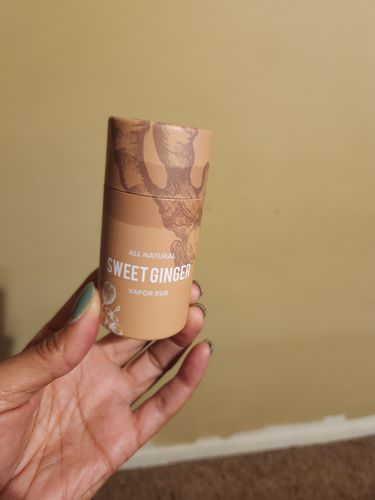 Customer photo review of North Carolina Sweet Ginger Rub