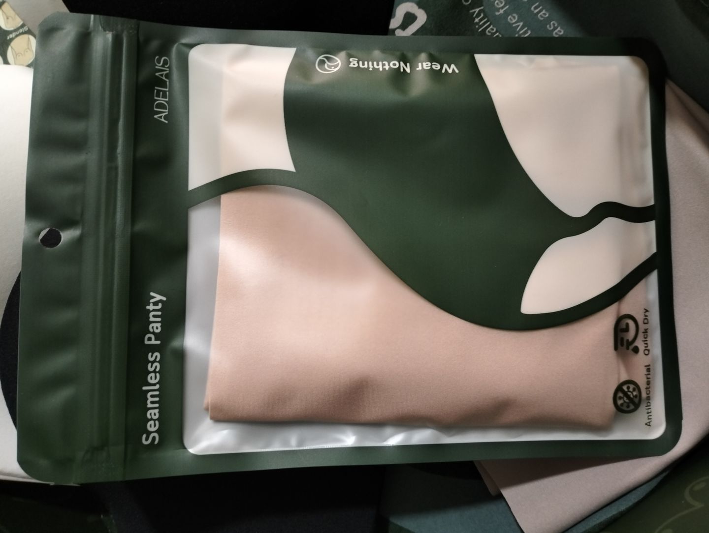 Customer photo review of [NEW-IN] Wear Nothing Seamless Antibacterial Panty