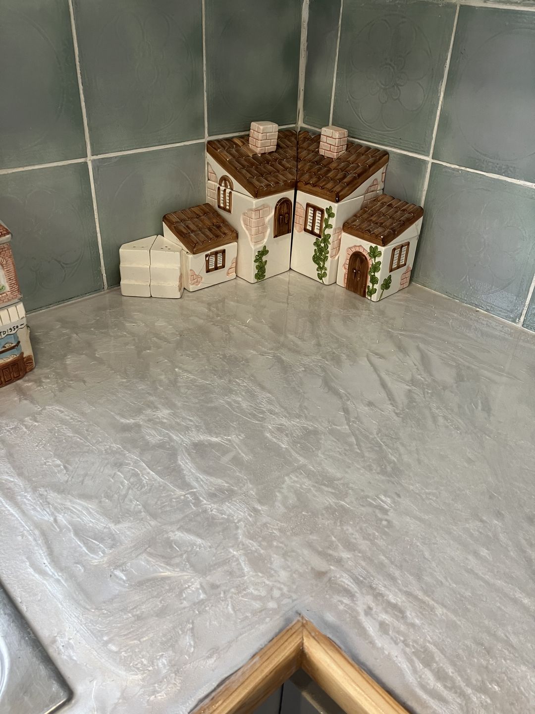 Customer photo review of U-Coat Epoxy Countertop Kit