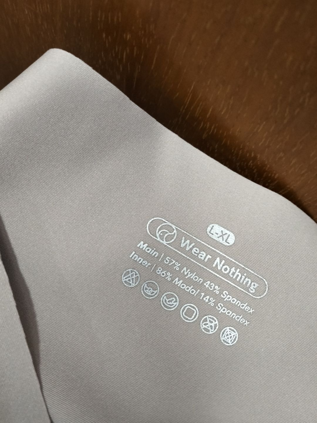 Customer photo review of [NEW-IN] Wear Nothing Seamless Antibacterial Panty