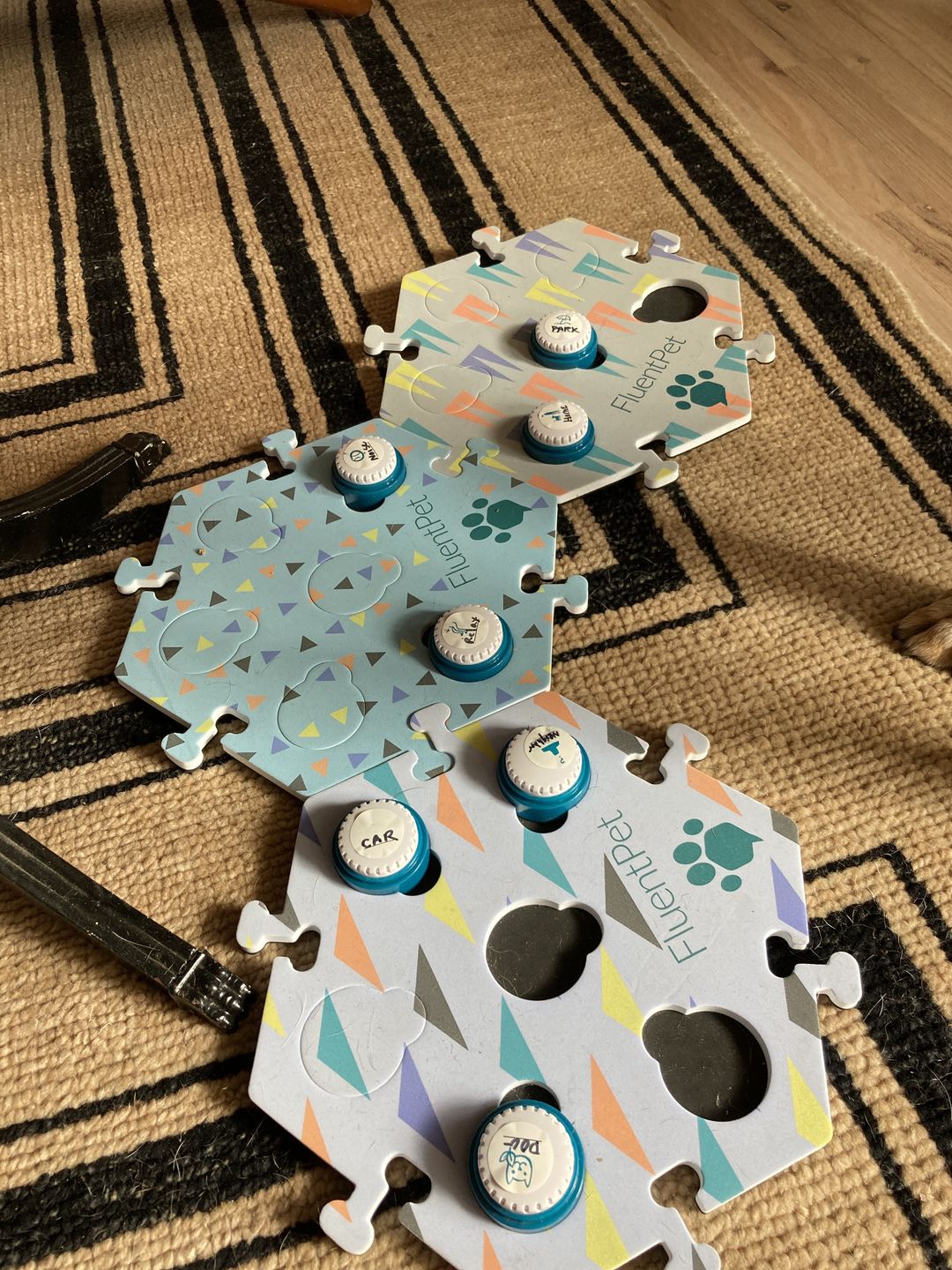 Customer photo review of Big-Paw Pattern HexTile