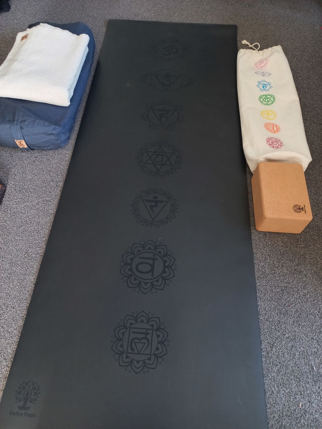 Customer photo review of Black Yoga Mat