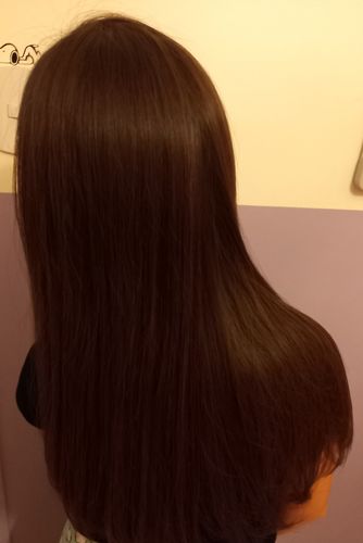 Customer photo review of Rutina Kids cabello graso y caspa