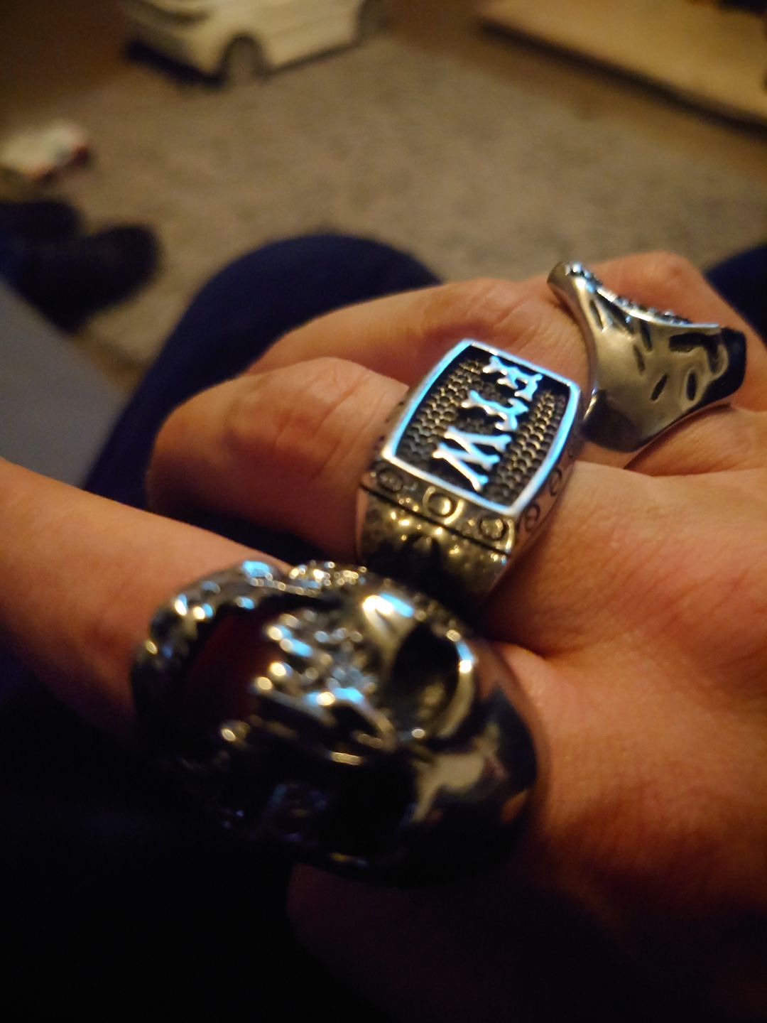 Customer photo review of RIDE TILL DEATH. - SILVER