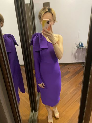Customer photo review of Bony Midi Dress