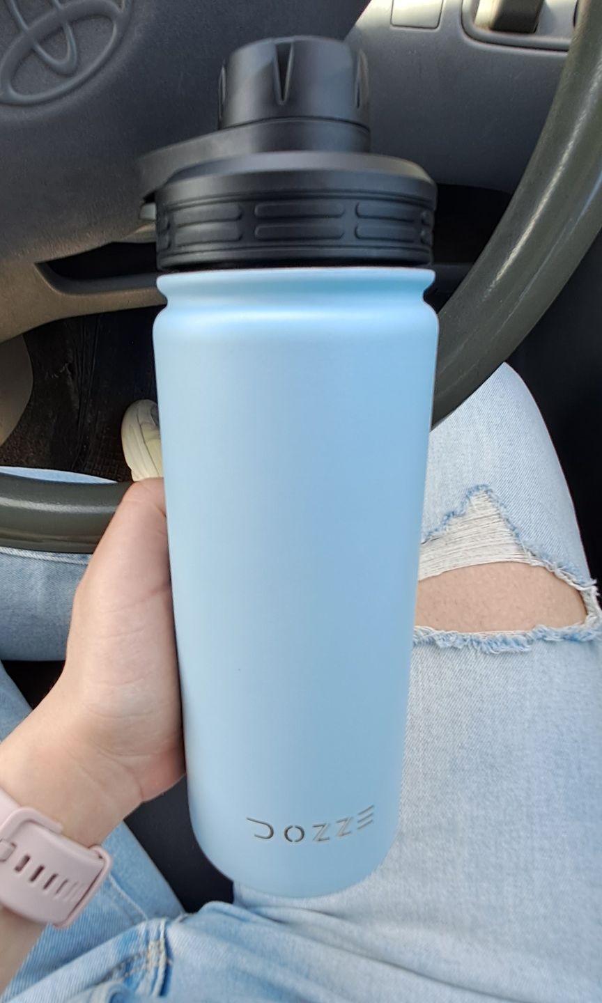 Customer photo review of DOZZE Cruiser Water Bottle