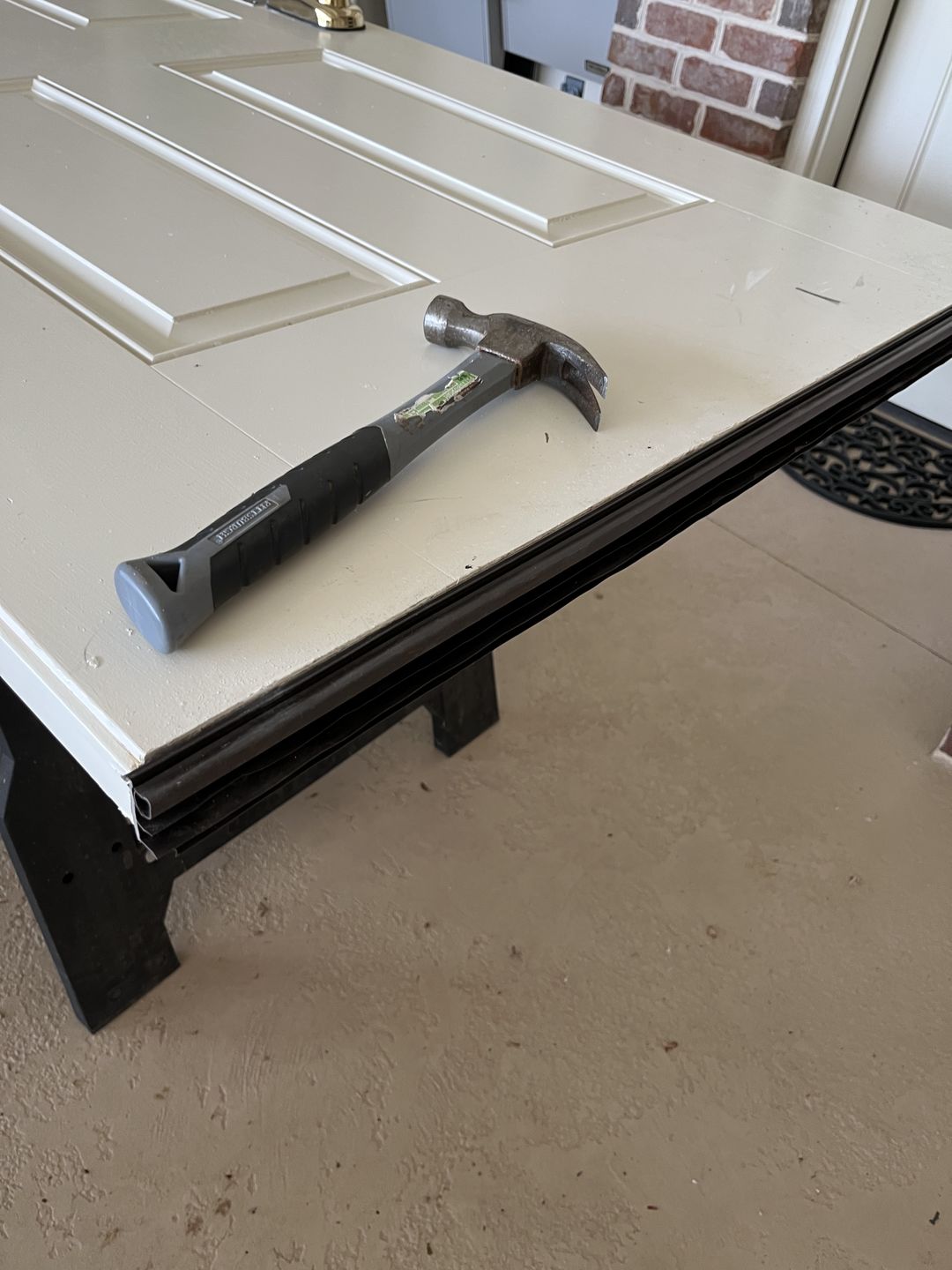 Customer photo review of 36" Therma-Tru Drive-On Door Sweep