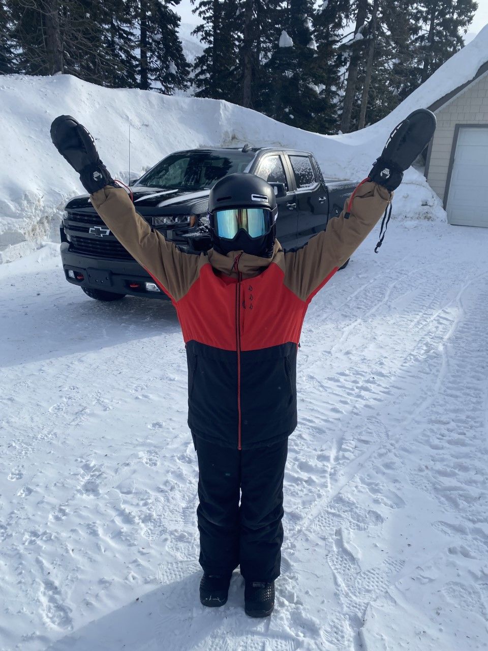 Customer photo review of M3 Goggles + Bonus Lens + MFI Face Mask