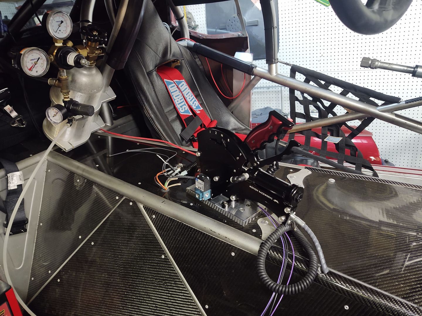 Customer photo review of Powerglide Operator Series Billet Shifter Front Exit 16-1600