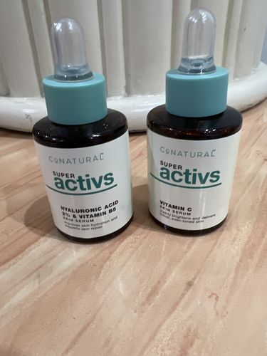 Customer photo review of Vitamin C - Super Activs Skin Serum