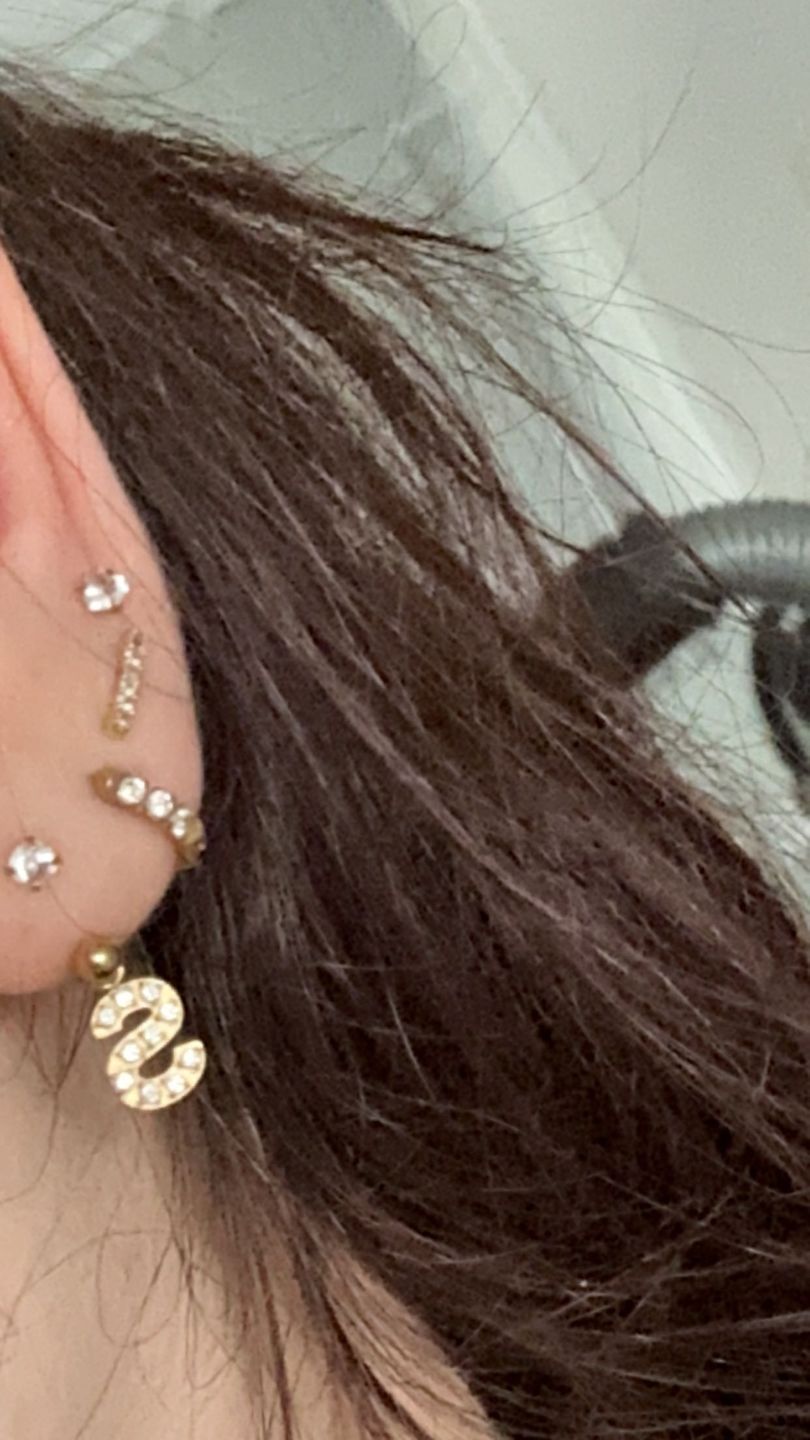 Customer photo review of Zircon Clicker | Nasen- & Ohrpiercing