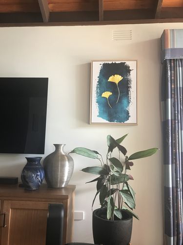 Customer photo review of Golden Ginkgo Leaflets