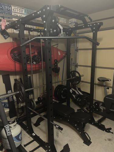 Customer photo review of Major Fitness PLM03 All-In-One Home Gym Power Rack