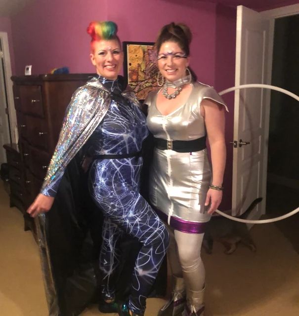 Customer photo review of Lightning Costume