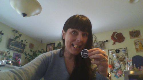 Customer photo review of Strawberry Lemonade Caffeine Melts® PLUS (150mg + 20mcg B12)