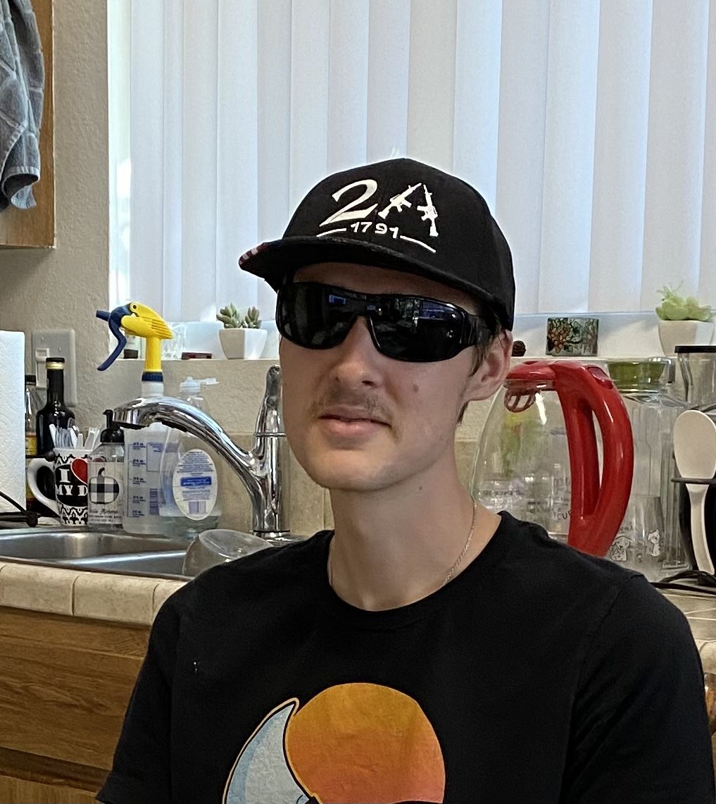 Customer photo review of 2nd Amendment Limited Edition Black Embroidered Hat