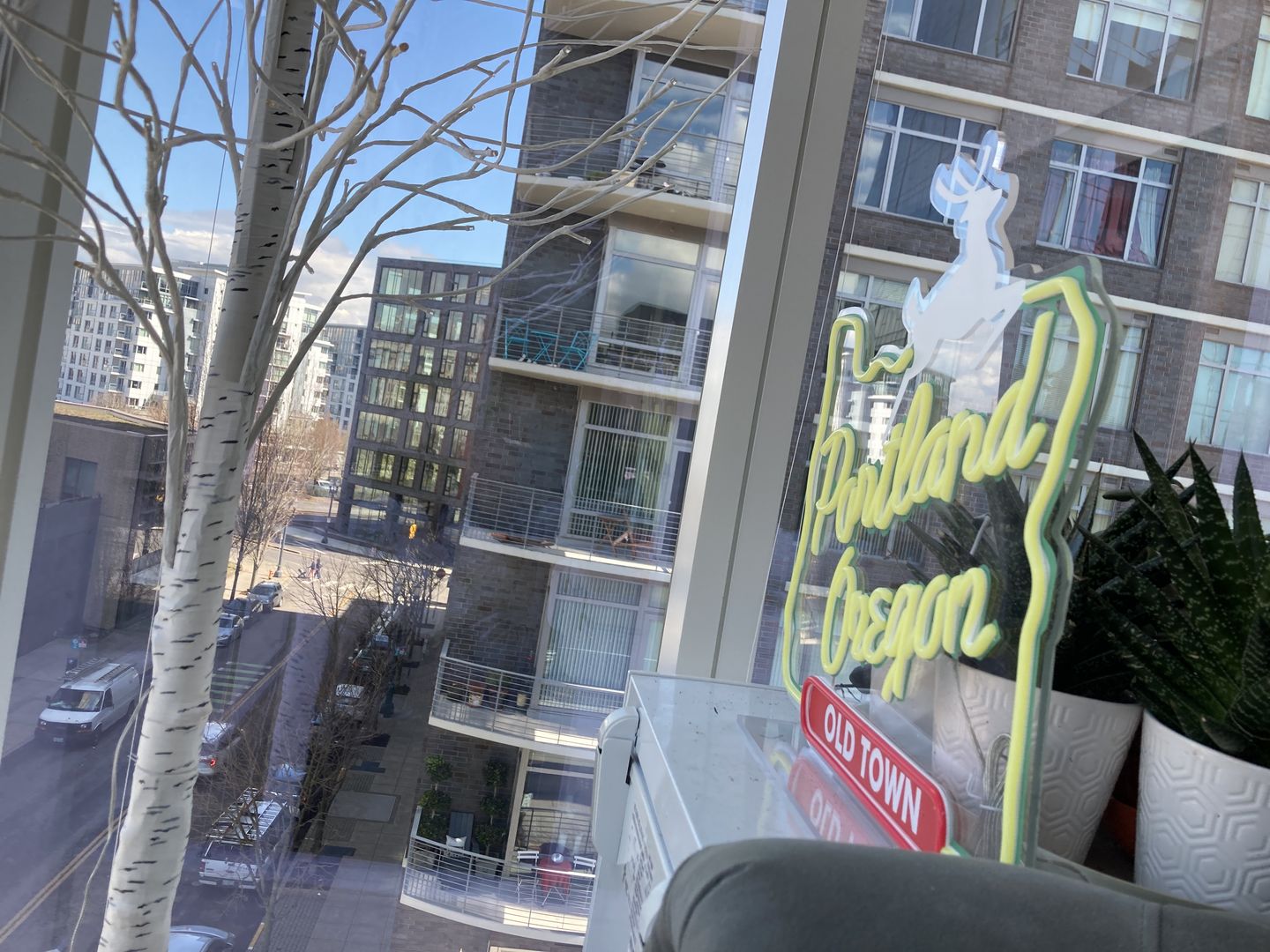 Customer photo review of LED Portland Sign