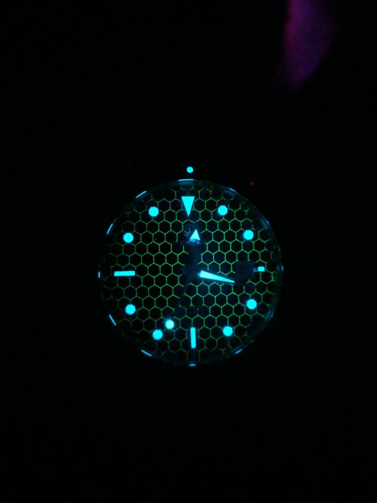 Customer photo review of SEATURTLE.OCEAN(TITANIUM) - Automatic Titanium Diver Watch | Black