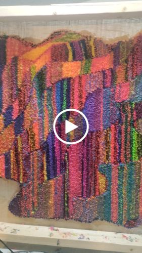 Customer video review of Cut Pile Tufting Machine - The Spider