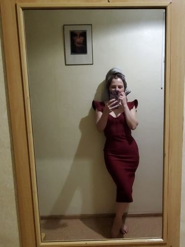 Customer photo review of Rita Midi Dress