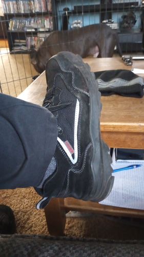 Customer photo review of Maven Composite Toe Electrical Hazard Work Shoes