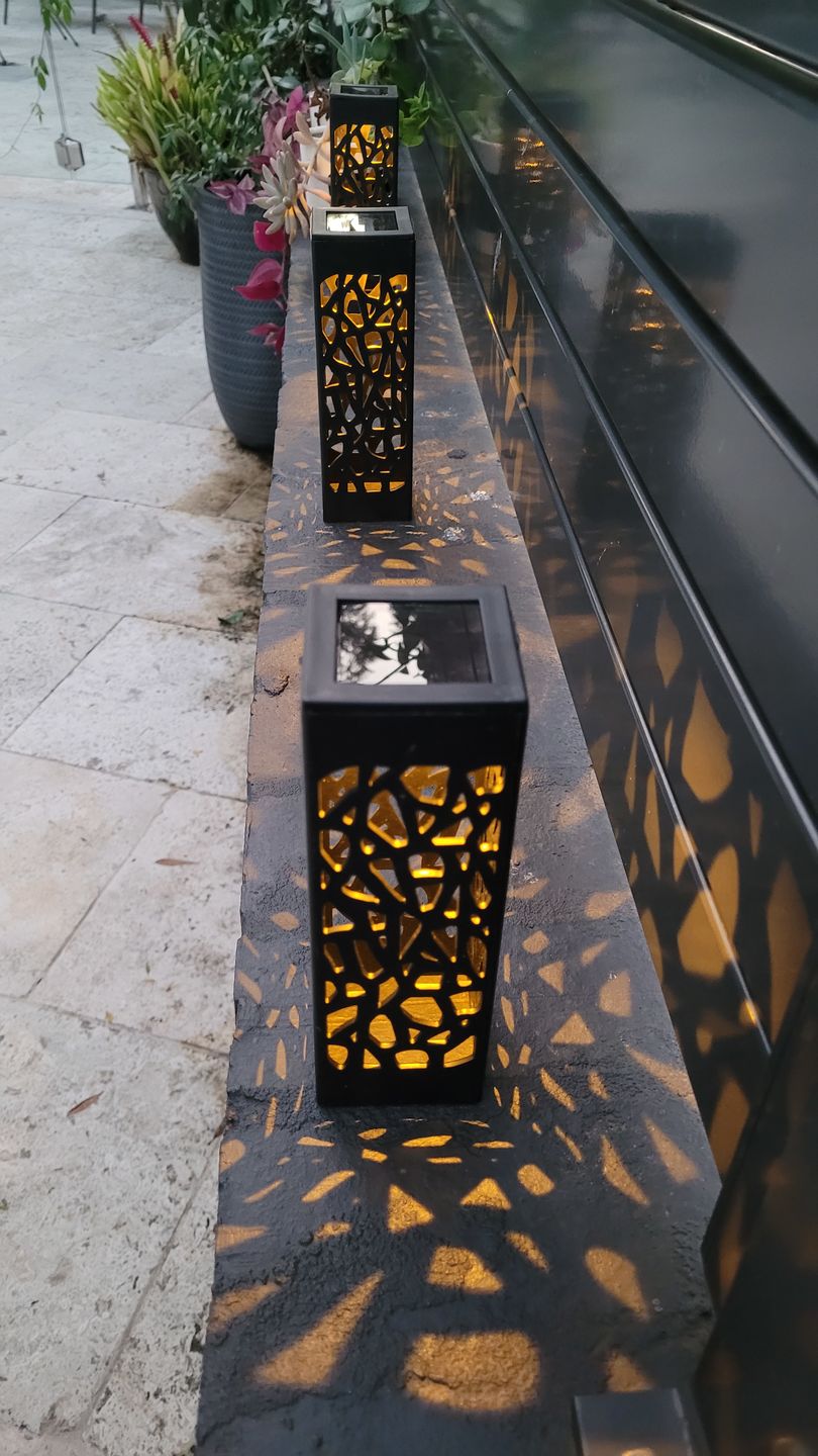 Customer photo review of SolaGarden™ Pattern Light Pack