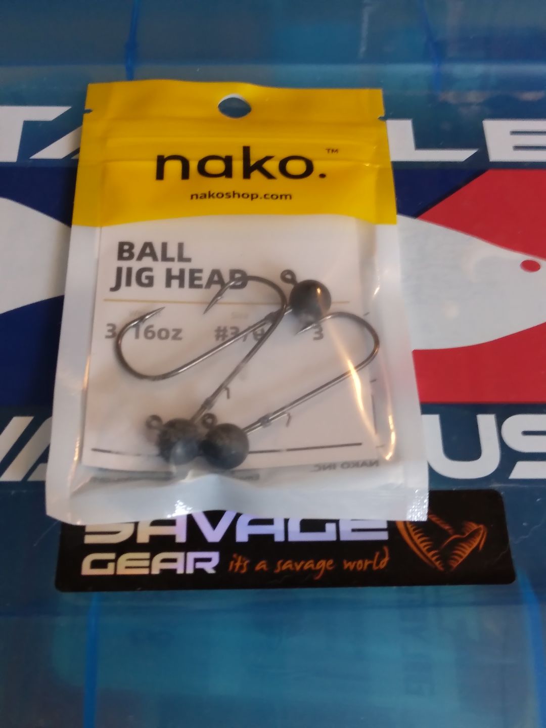 Customer photo review of 200% Sensitivity Tungsten Ball Jig Head | Bulk Pack
