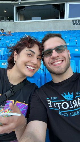 Customer photo review of Glory Days Apparel - Wild Berry CLT Black T-Shirt