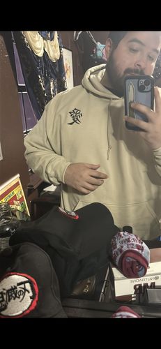 Customer photo review of Love Hoodie