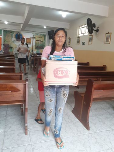 Customer photo review of Cesta Básica Pinus