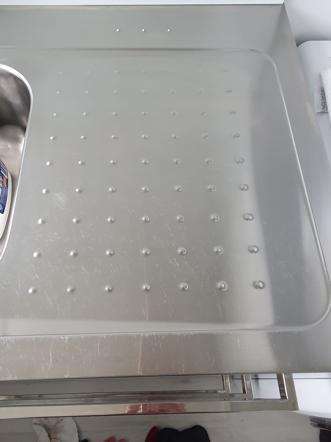 Customer photo review of Bar Keepers Friend: 3 Piece Cleaning Kit