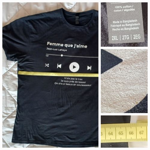 Customer photo review of Your Favorite Song T-Shirt Music Player