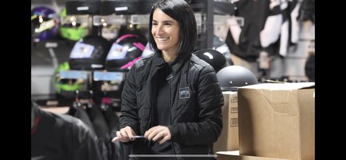 Customer photo review of Cyclone Packable Puffer Jacket