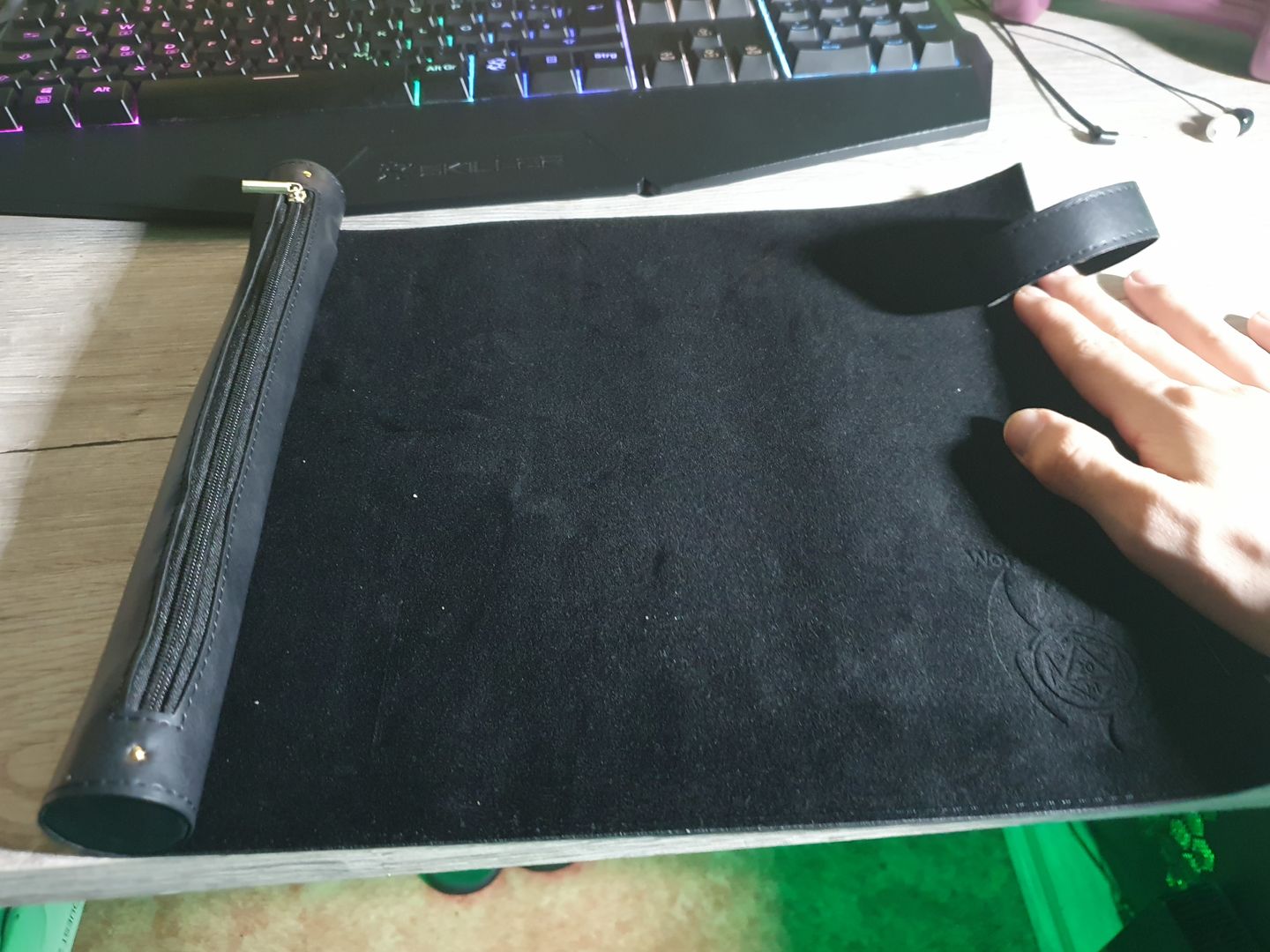 Customer photo review of Würfelmatte Scroll-Edition
