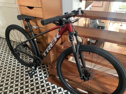 Customer photo review of Bicicleta Mountain Bike Marlin 6 Aro 29 Rojo