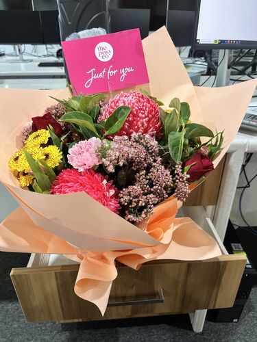 Customer photo review of Florist's Choice Posy - Medium