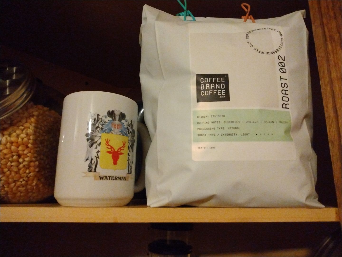 Customer photo review of Ethiopian Light Roast Coffee