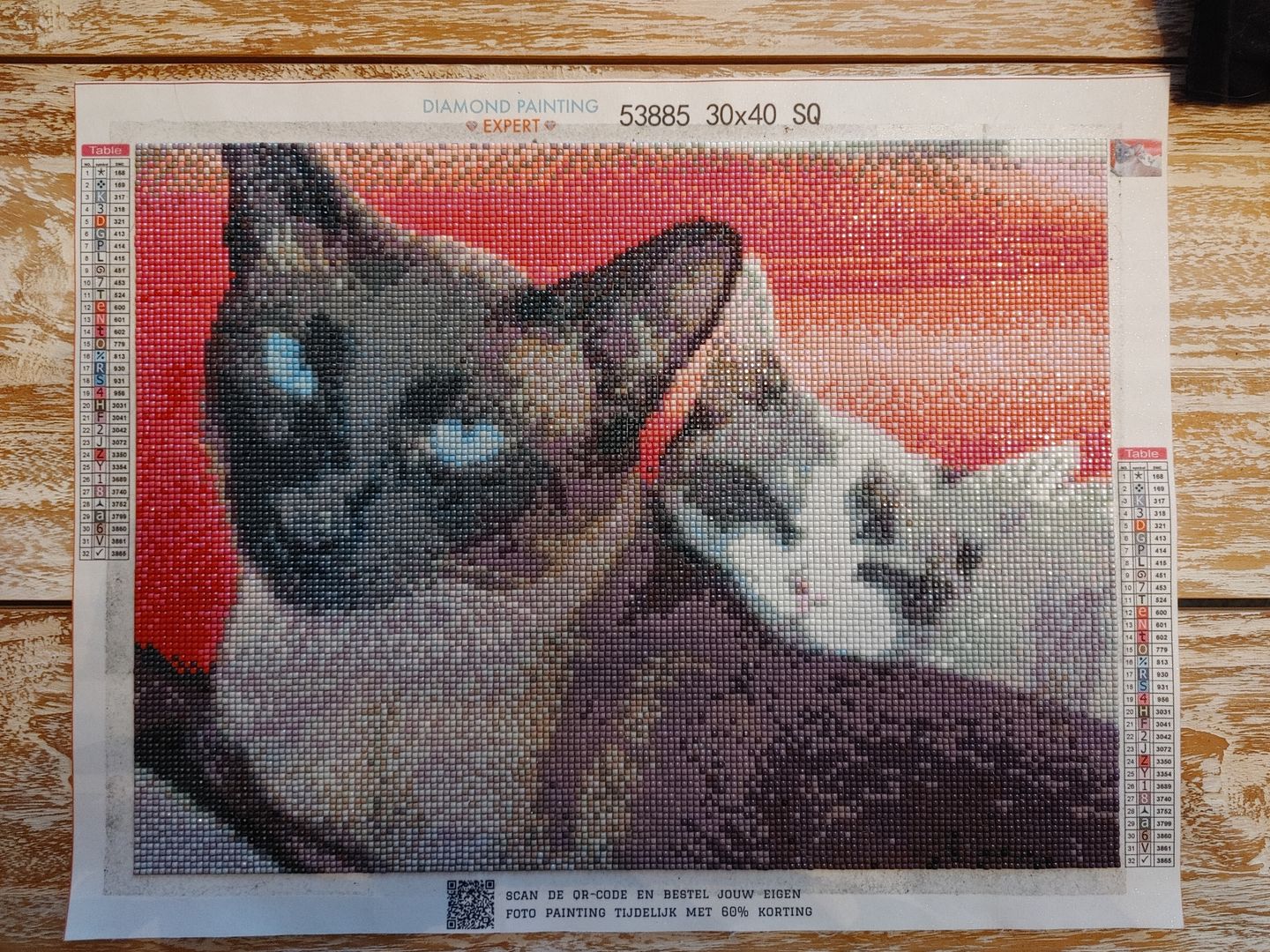 Customer photo review of EIGEN FOTO | DIAMOND PAINTING