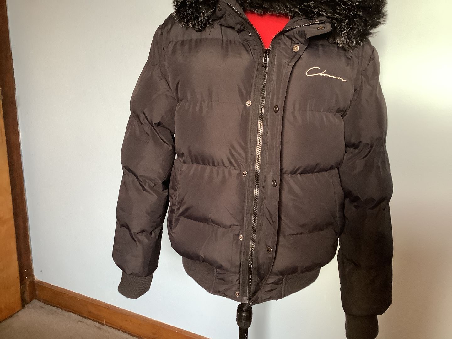 Customer photo review of YKK Vislon Heavyweight Open End Zip