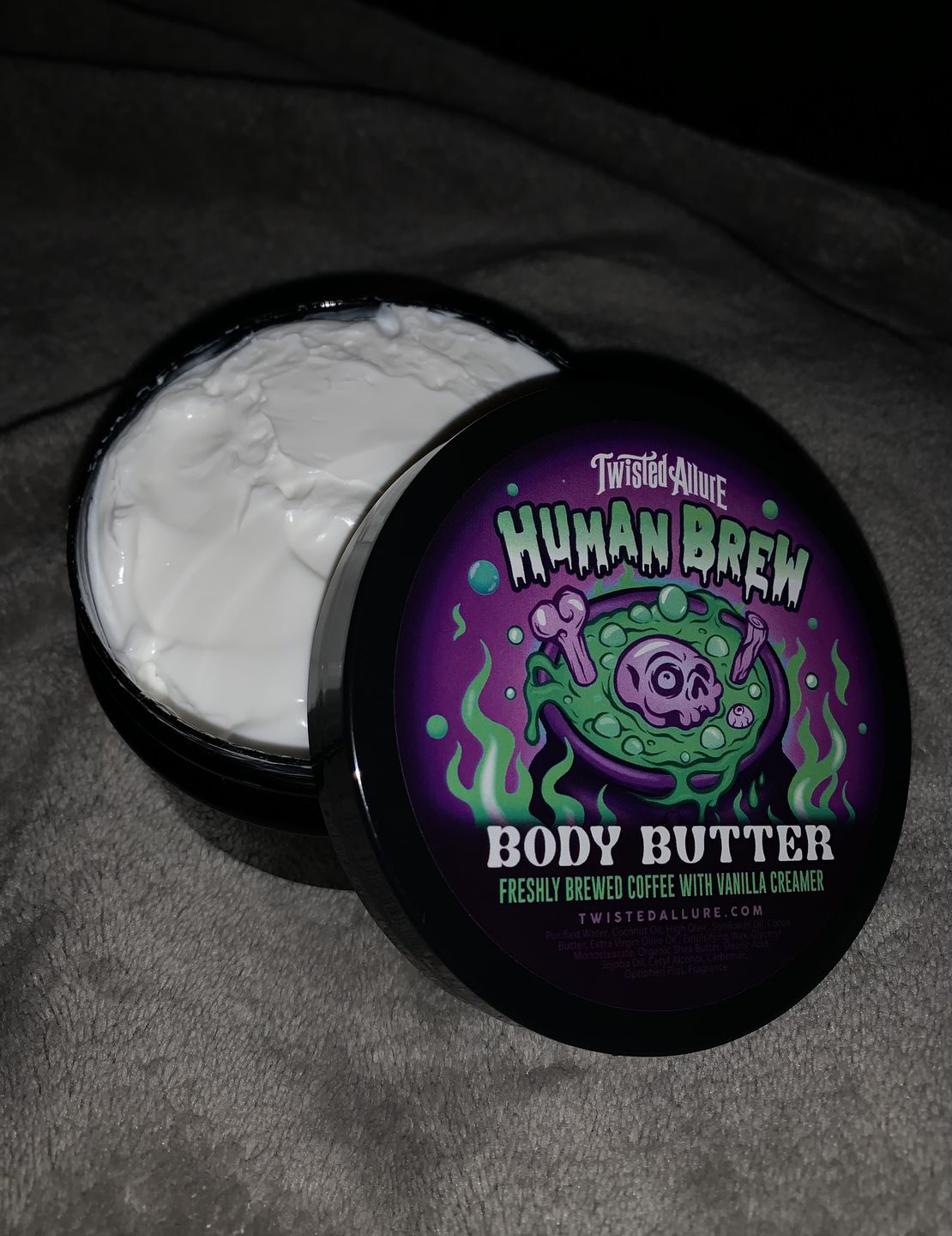 Customer photo review of Human Brew Body Butter
