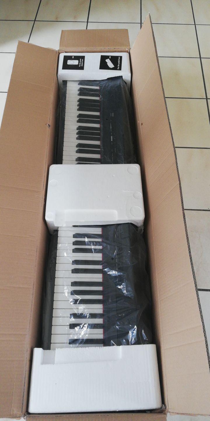 Customer photo review of Donner DEP-20 Piano numérique 88 touches entièrement lestées