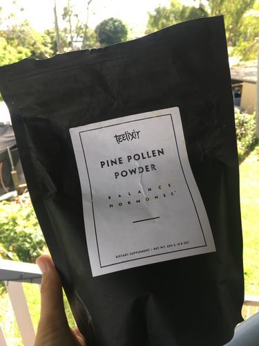 Customer photo review of Pine Pollen Powder
