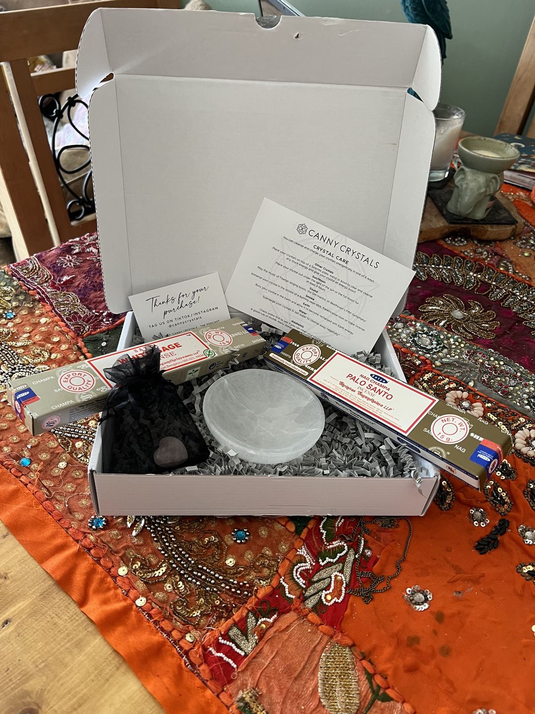 Customer photo review of Selenite - Bowl