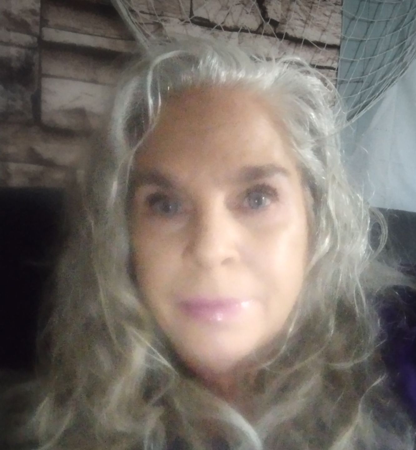 Customer photo review of Pro Crystal Gray Prescription Colored Contact Lenses