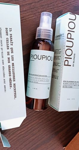 Customer photo review of Notre soin éclaircissant pour des cheveux rayonnants en moins de 5 minutes