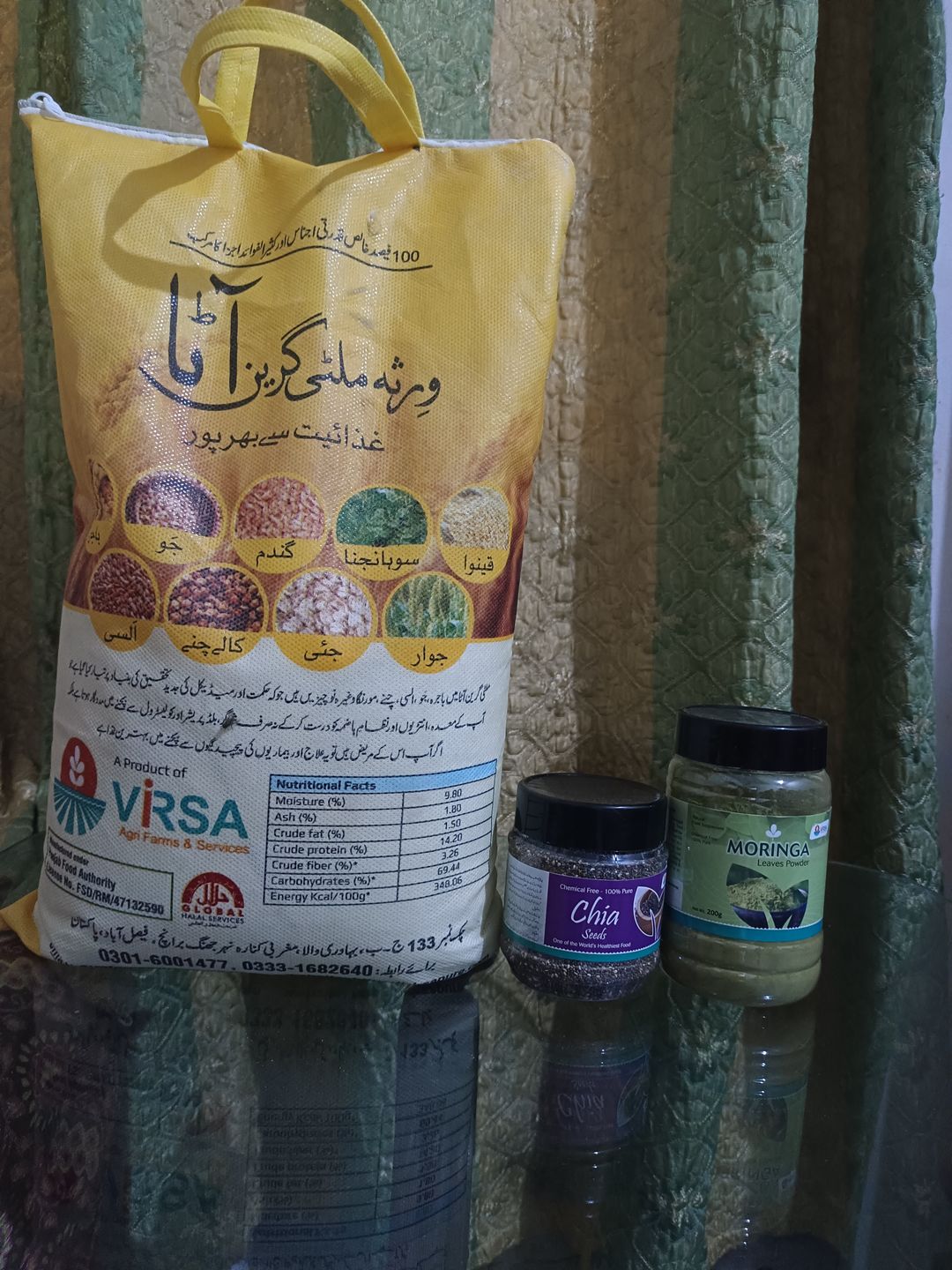 Customer photo review of Virsa Multigrain Flour -5kg