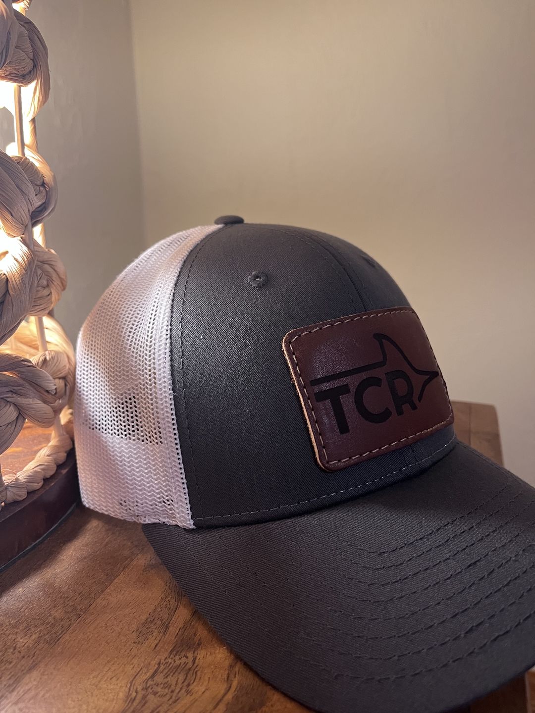 Customer photo review of Richardson 115 Custom Leather Patch Hat