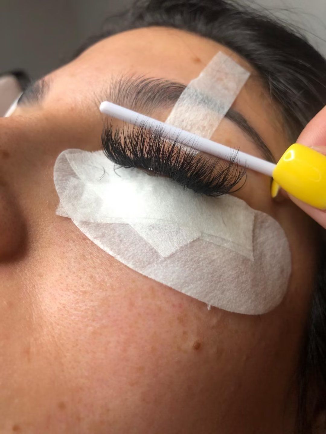 Customer photo review of Extra Strong - Lash Extension Glue CA95131