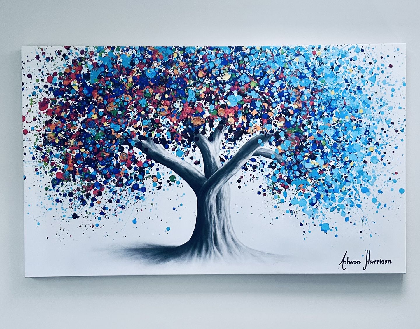 Customer photo review of Tree Of Optimism Canvas Print