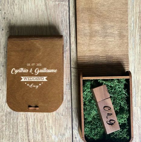 Customer photo review of Yoga USB box with moss filler